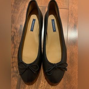 Margaux Women’s The Demi Black Ballet Flats, Napa  Leather Size 39.5 EU. Used